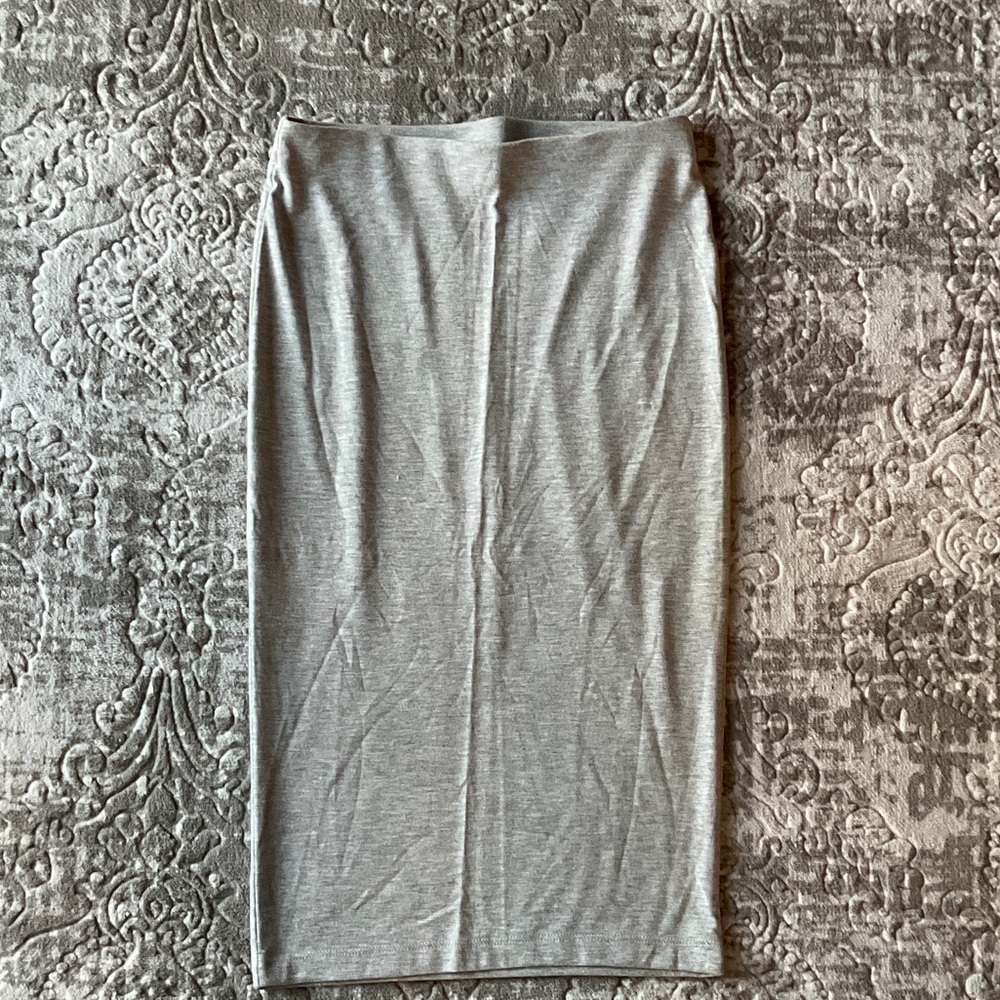 Gray Women's pencil Skirt